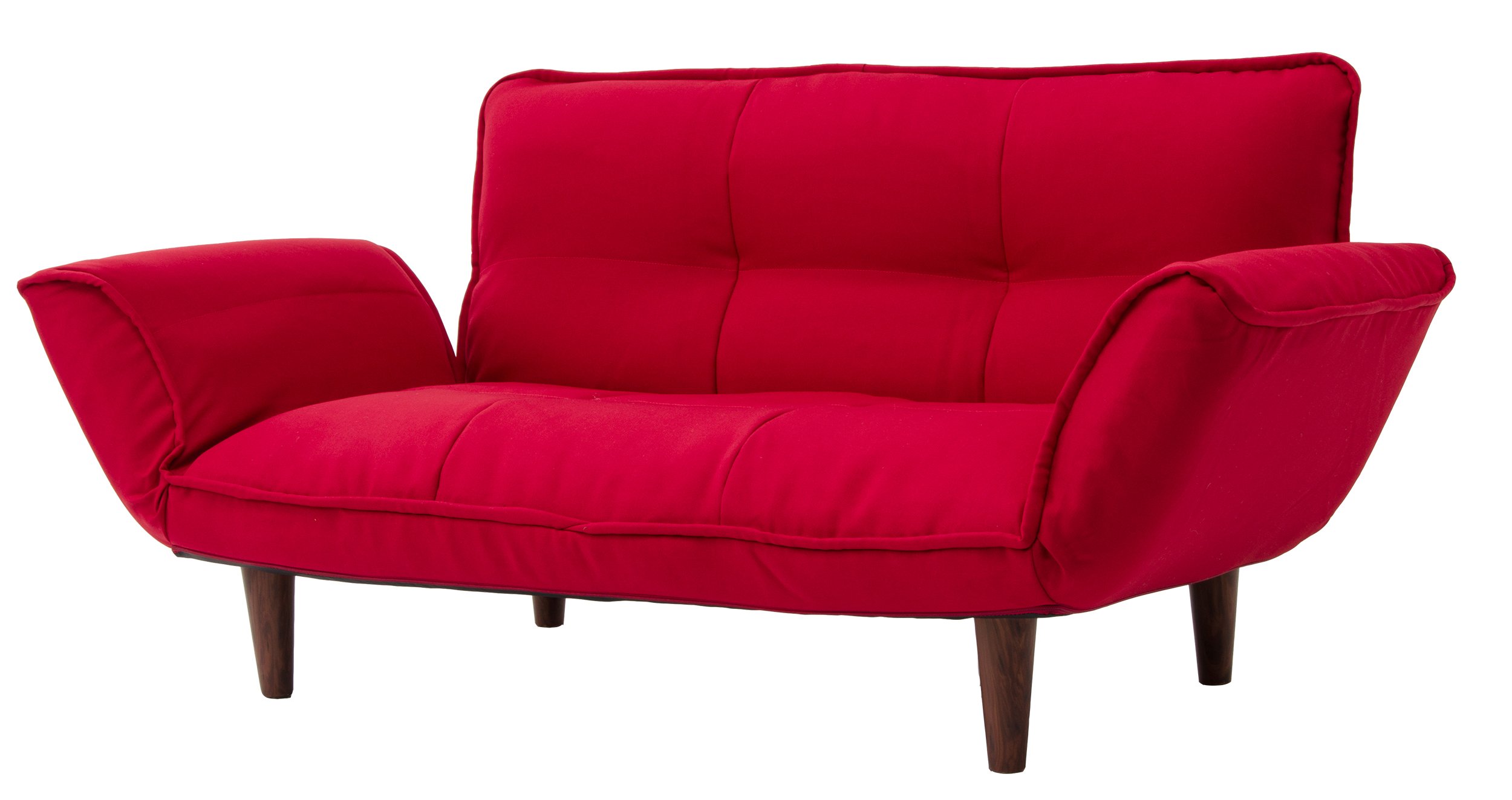 Amazon｜セルタン 日本製 高反発 カウチソファー IN 二人掛け ダリアン